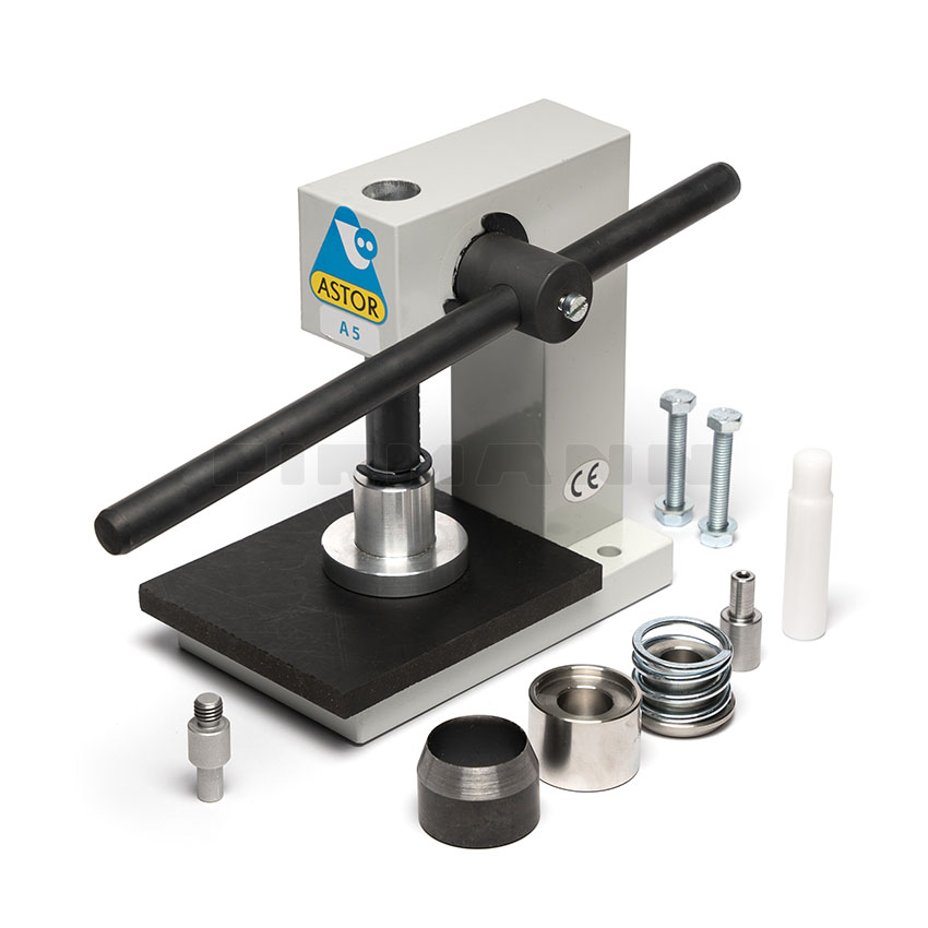 [754100] Knopfpresse Astor Starter-Set, A5