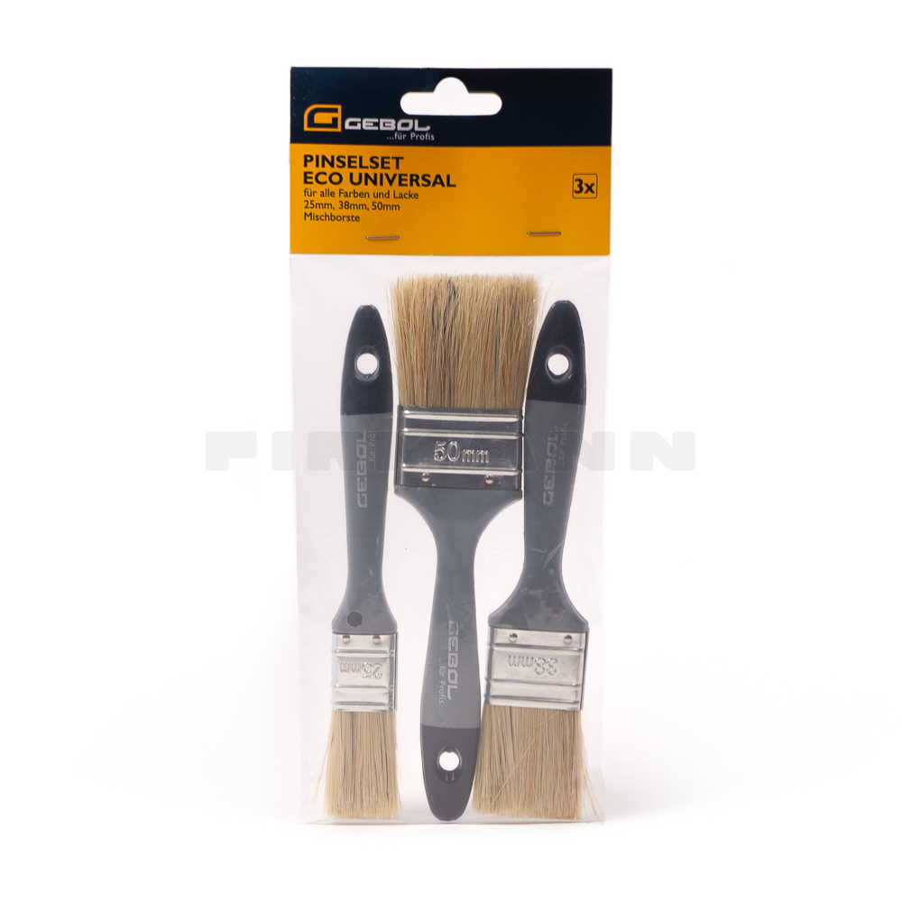 Pinsel-Set 3-teilig