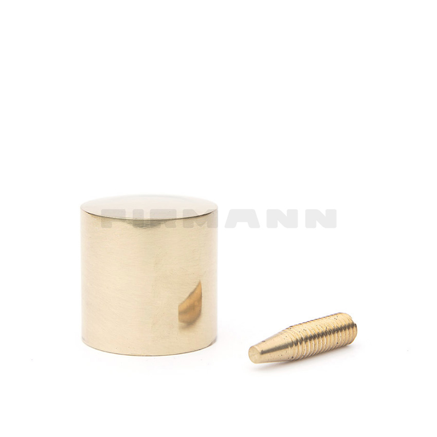 Seilendabschluss 20 mm, messing gl.