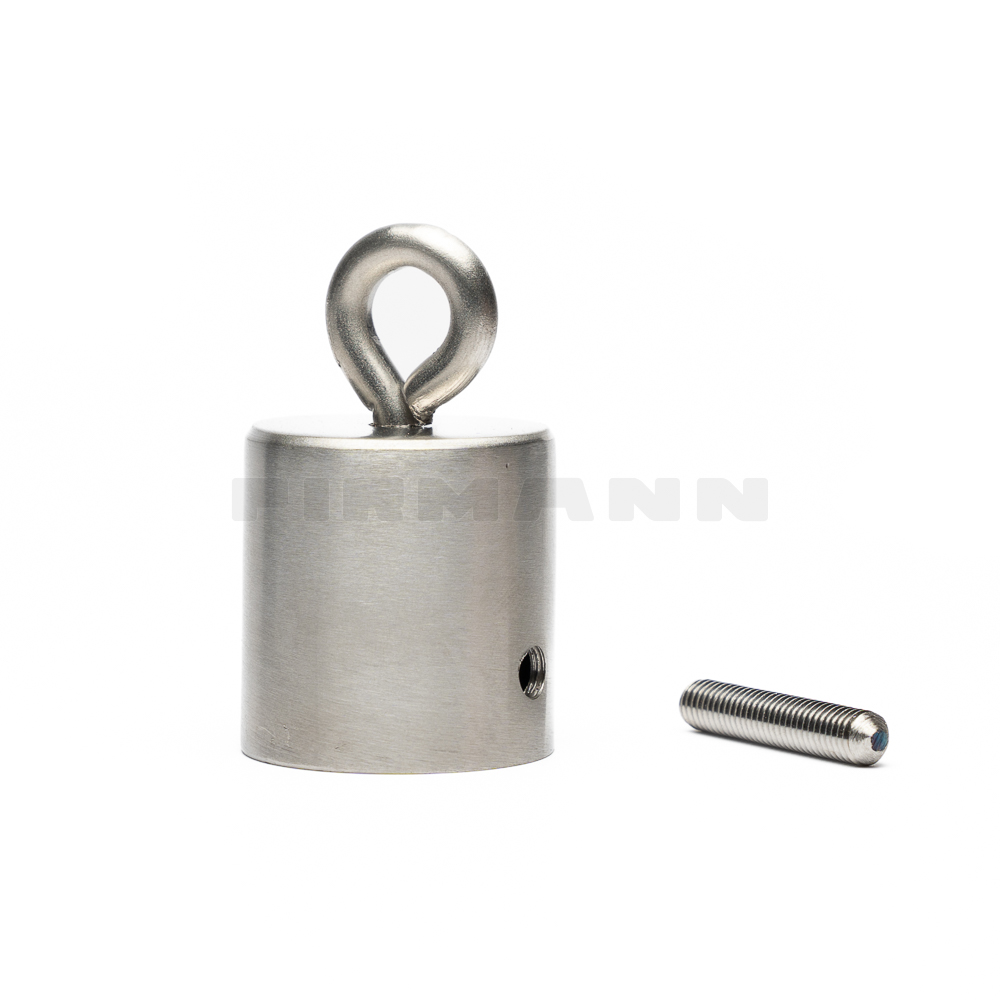 Seilendabschluss-Ring 30 mm, Edelstahl
