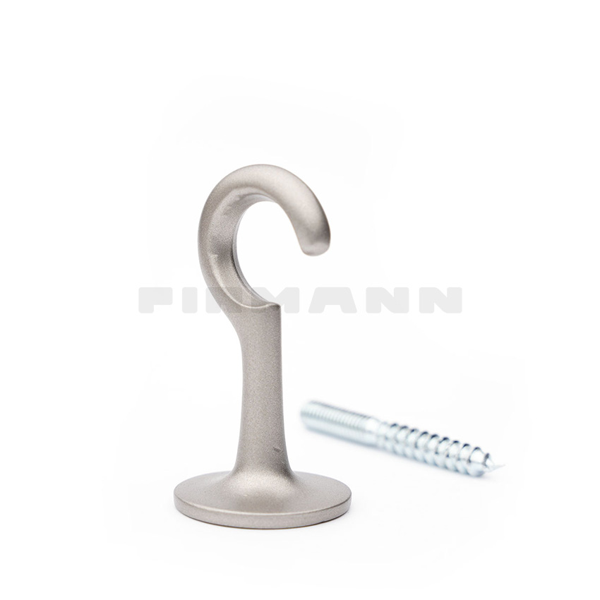 Wandhaken 55 mm Wandabstand, nickel mt.