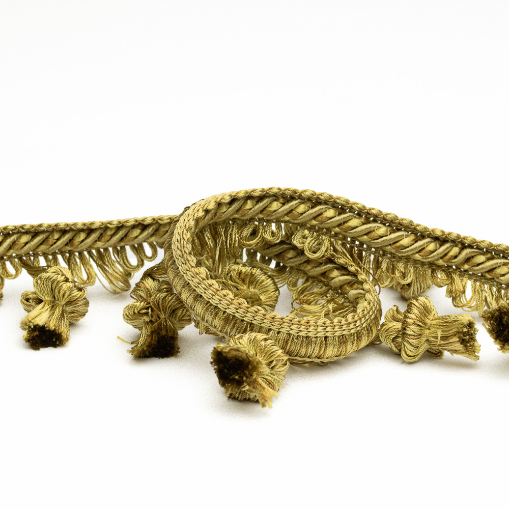 [FLI25] Pommelfransette LILLI 55 mm,  havanna