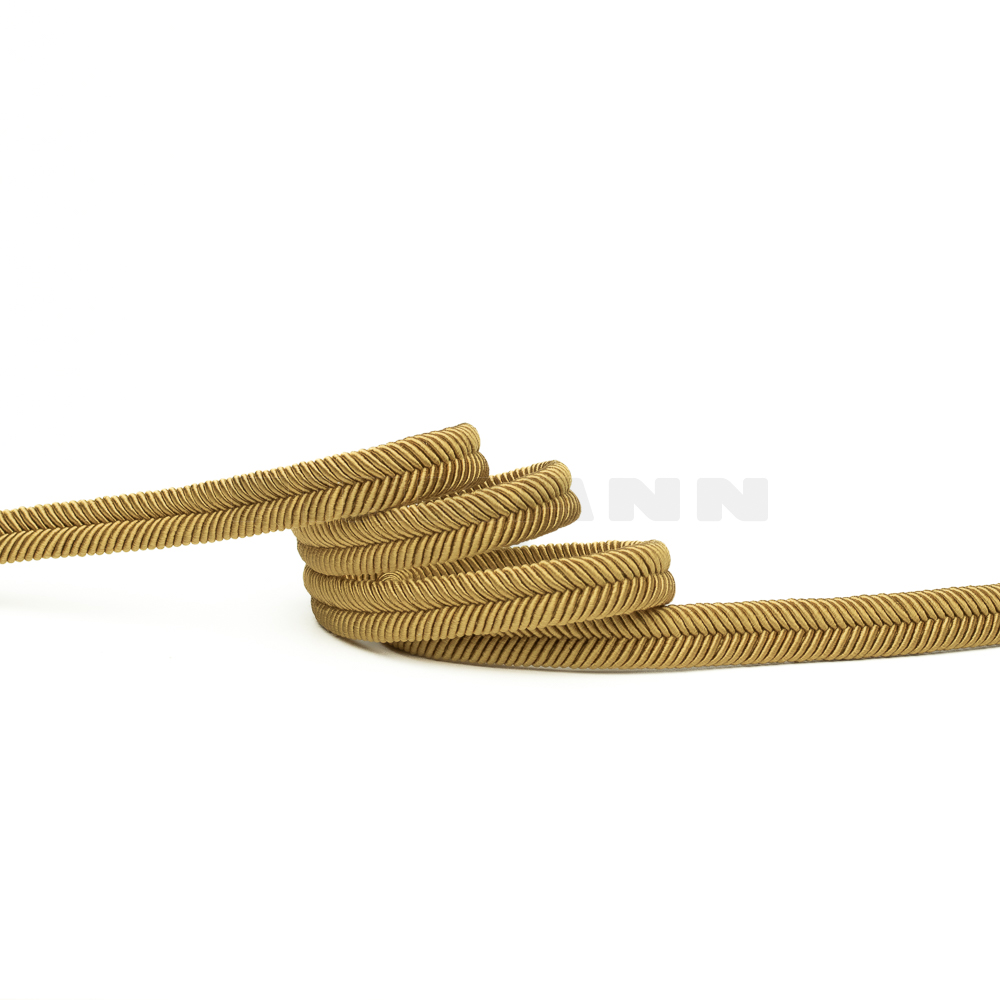 [VDK112] Doppelkeder fischgrät 9x3 dkl.gold