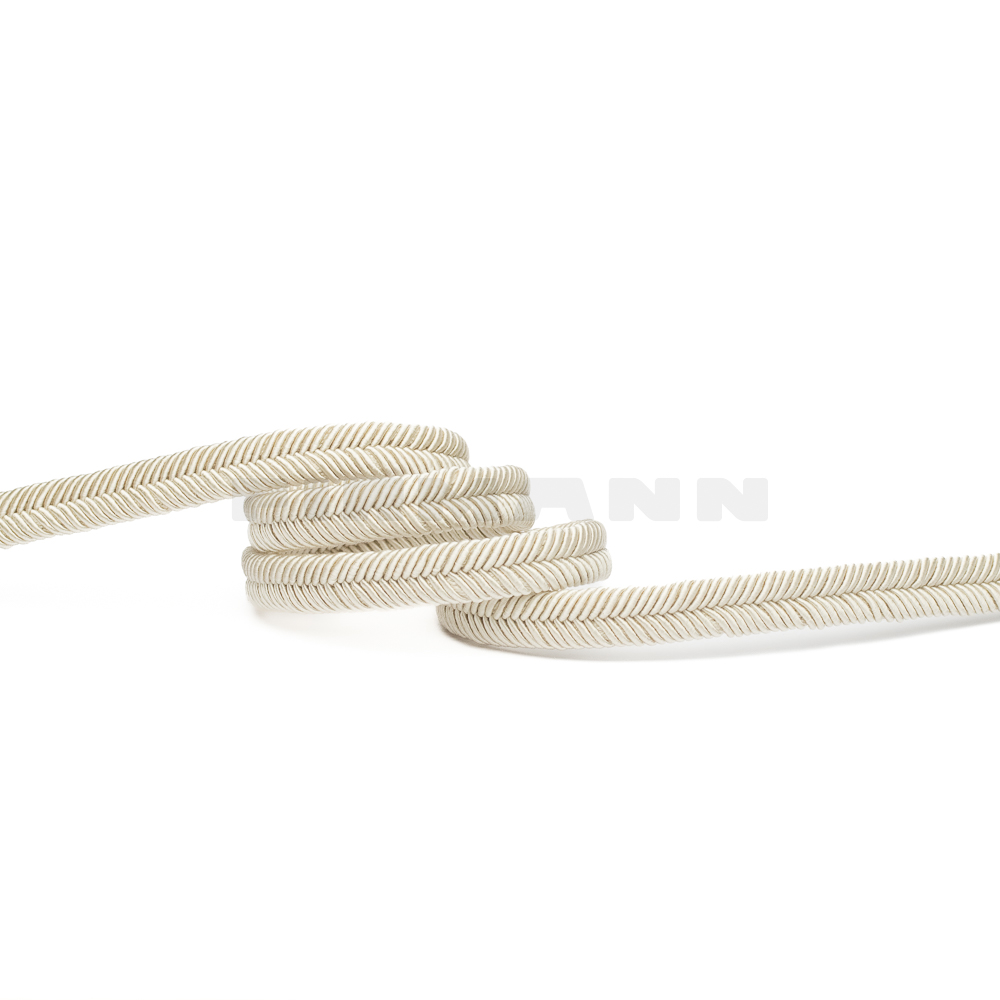 [VDK301] Doppelkeder fischgrät 9x3 alabaster