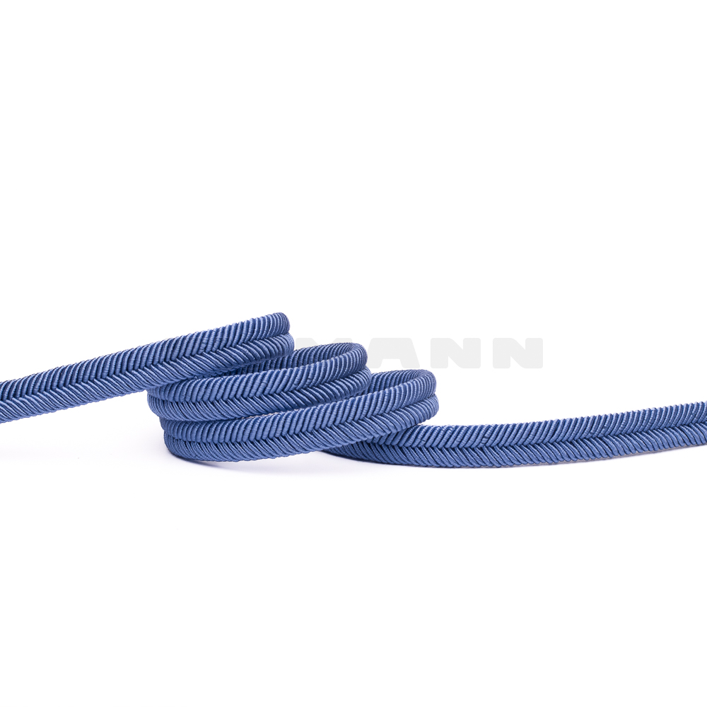 [VDK422] Doppelkeder fischgrät 9x3 saphir