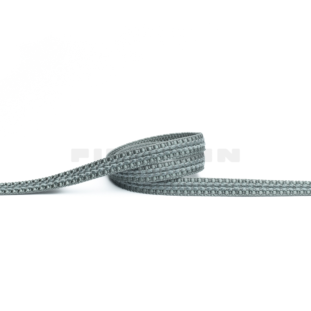 [VB414] Herzerlborte stahlblau ca.12 mm