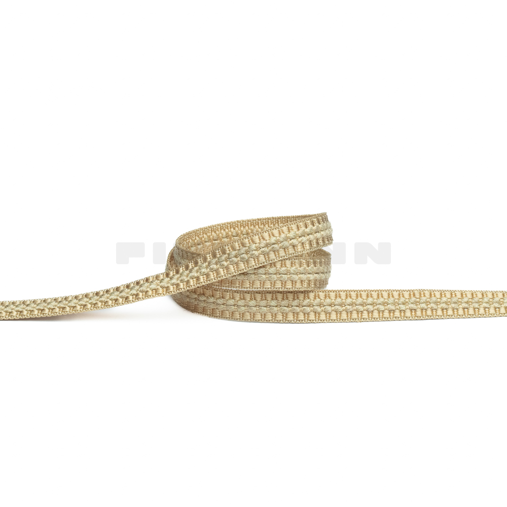 Herzerlborte light beige ca.12 mm