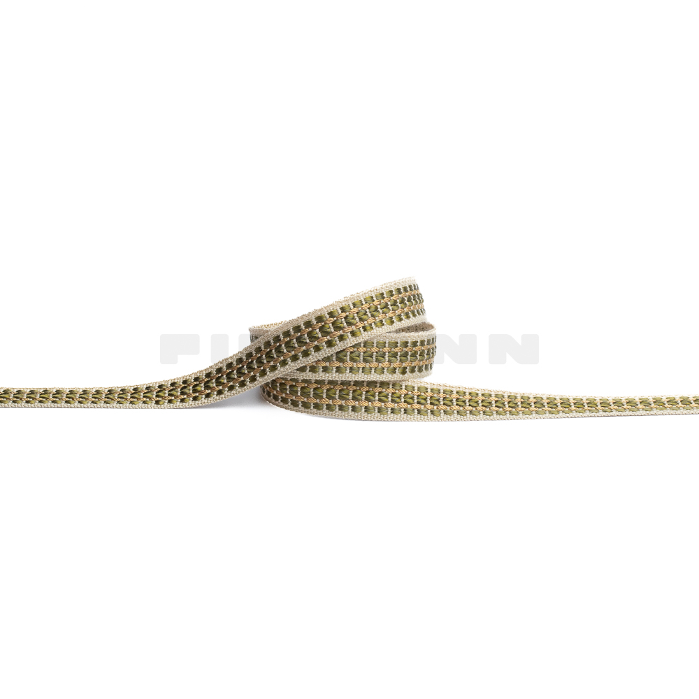 Classic - Möbelborte  grün-beige