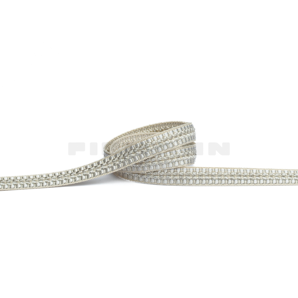 [VB319] Herzerlborte platin ca.12 mm