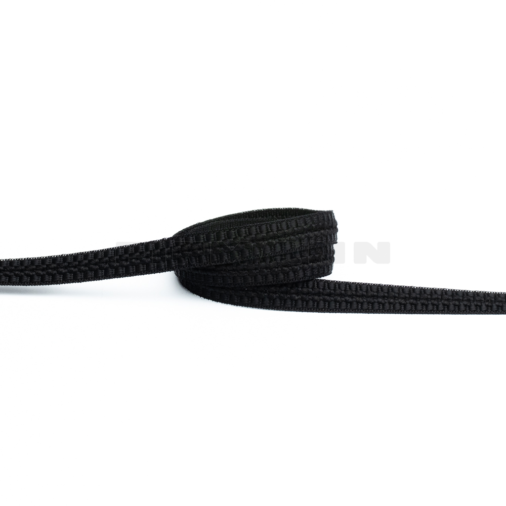 Herzerlborte schwarz ca.12 mm