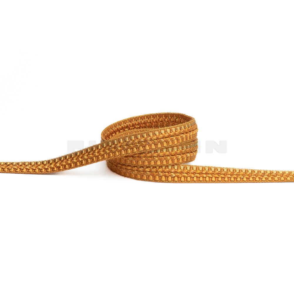 [VB616] Herzerlborte gold-orange ca.12 mm