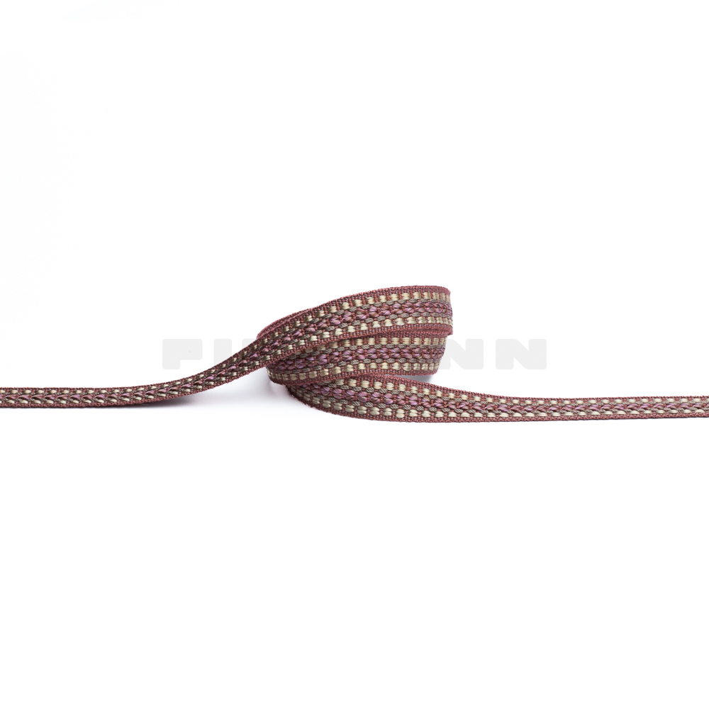 [CB205] Classic - Möbelborte  lila-silber