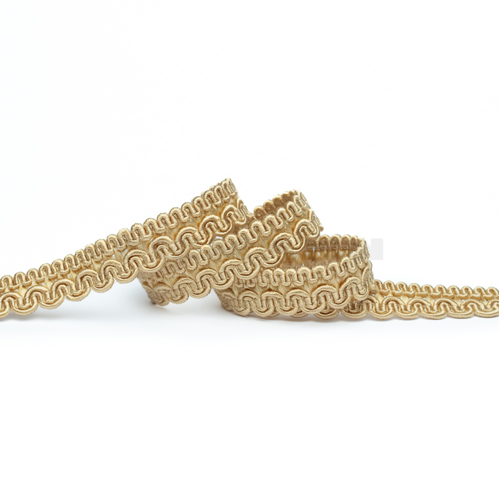 S-Möbelborte 13 mm  altgold