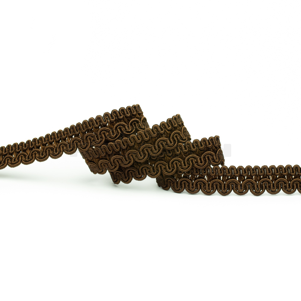 S-Möbelborte 13 mm  marrone