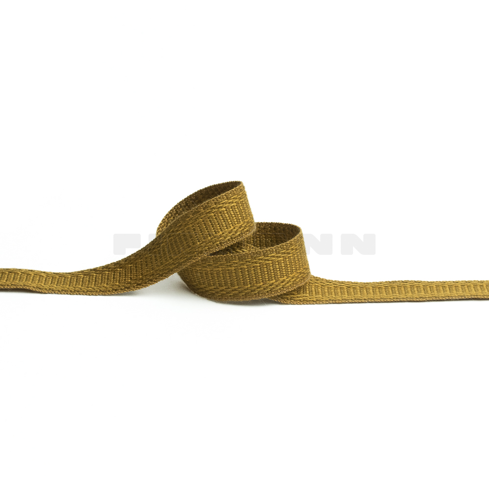 Rips-Möbelborte 15 mm altmessing