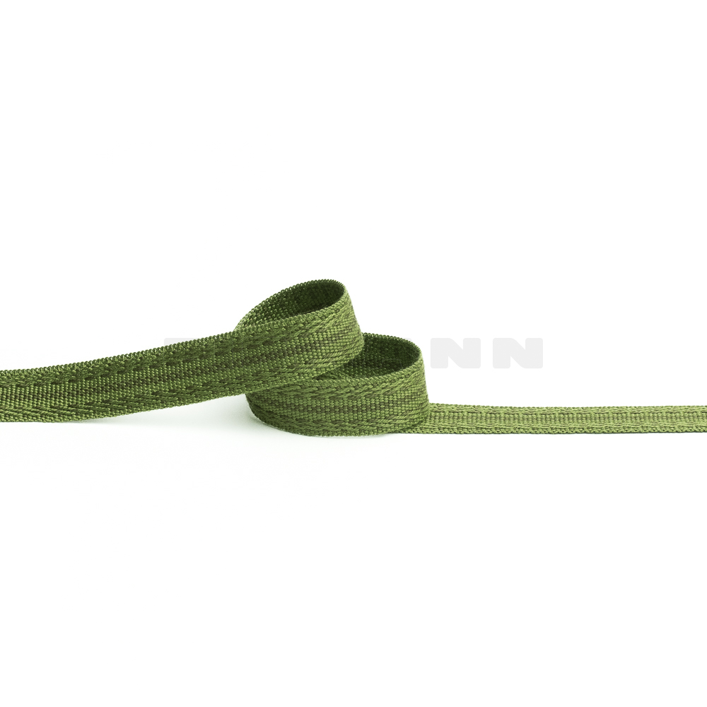 Rips-Möbelborte 15 mm  green stripe
