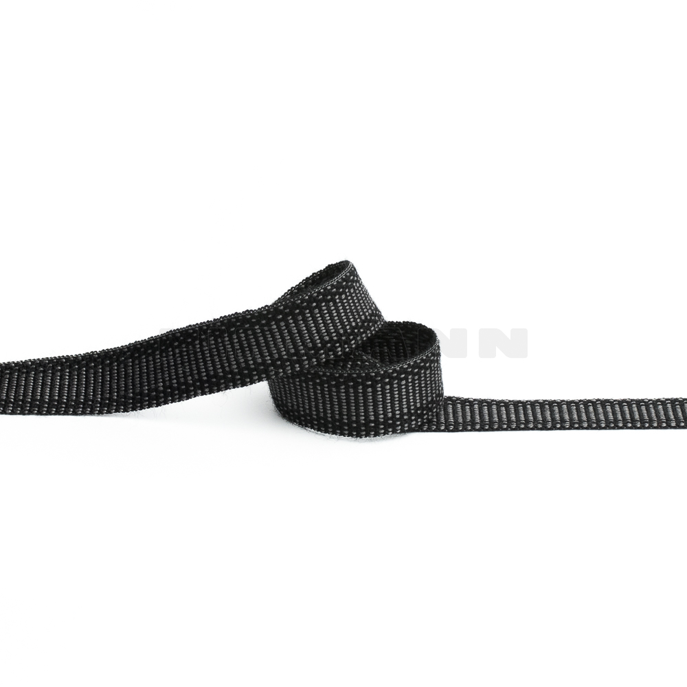 [RB36] Rips-Möbelborte 15 mm  anthrazit