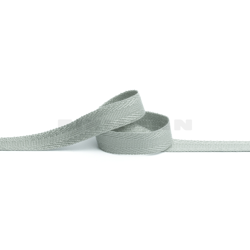 Rips-Möbelborte 15 mm silber