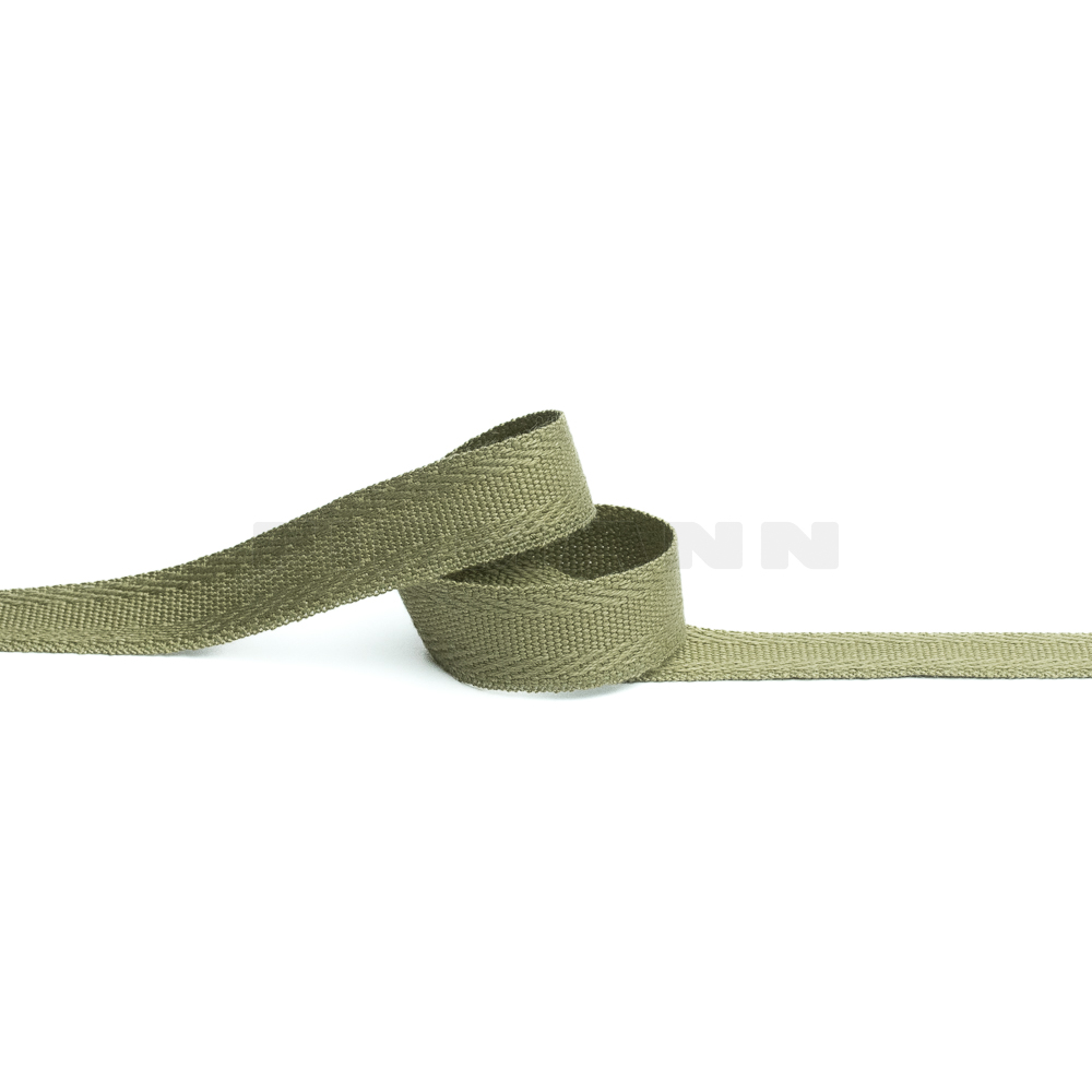 [RB70] Rips-Möbelborte 15 mm heugrün