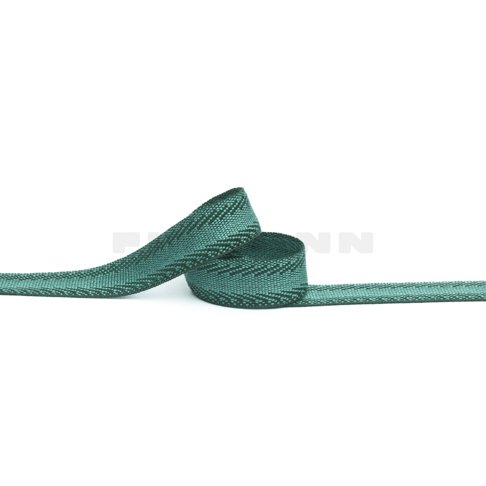 Rips-Möbelborte 15 mm türkis