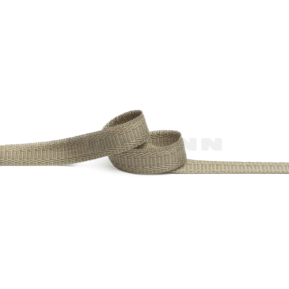 Rips-Möbelborte 13 mm beige
