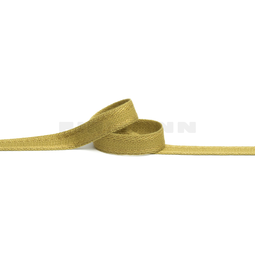 Rips-Möbelborte 13 mm gold