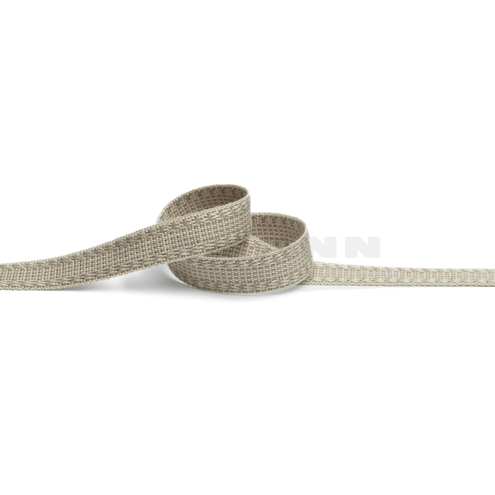 Rips-Möbelborte 13 mm  foncé