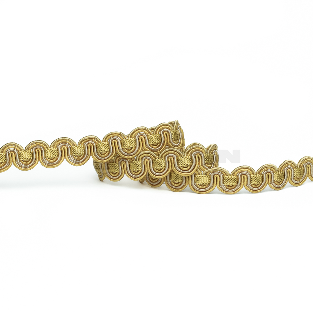 Bogenborte 12-13 mm gold