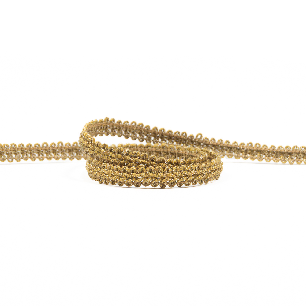 Goldborte altgold 11 mm
