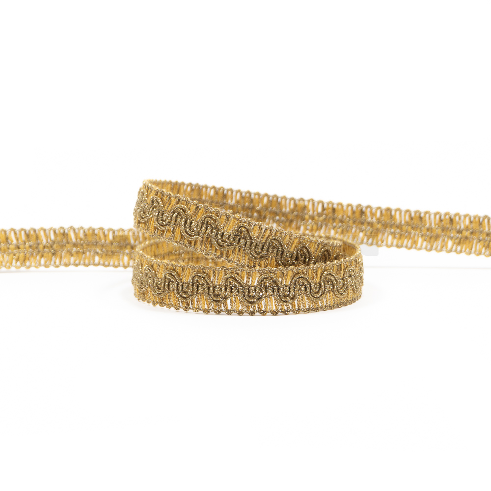 Goldborte altgold 13 mm