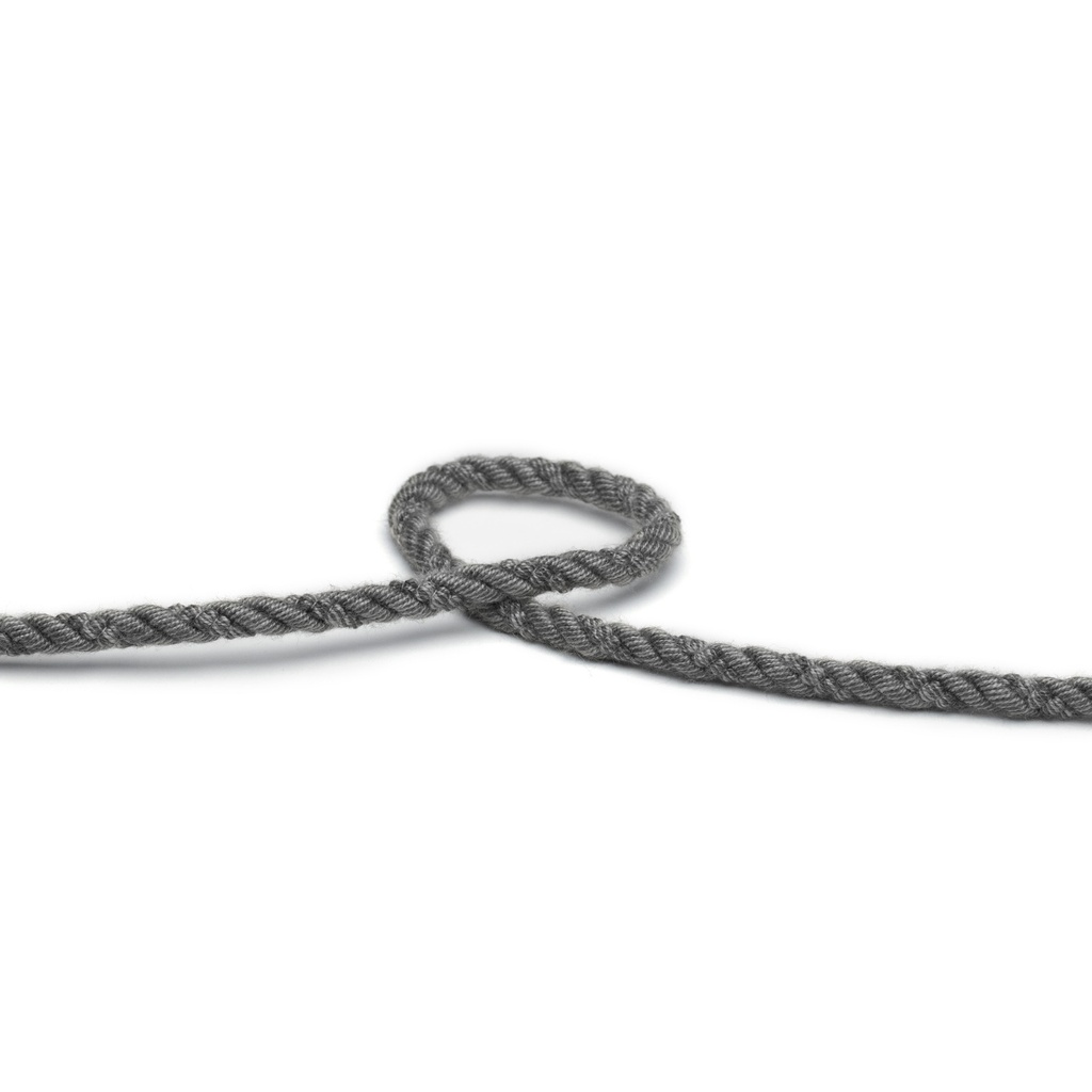 Möbelschnur anthrazit