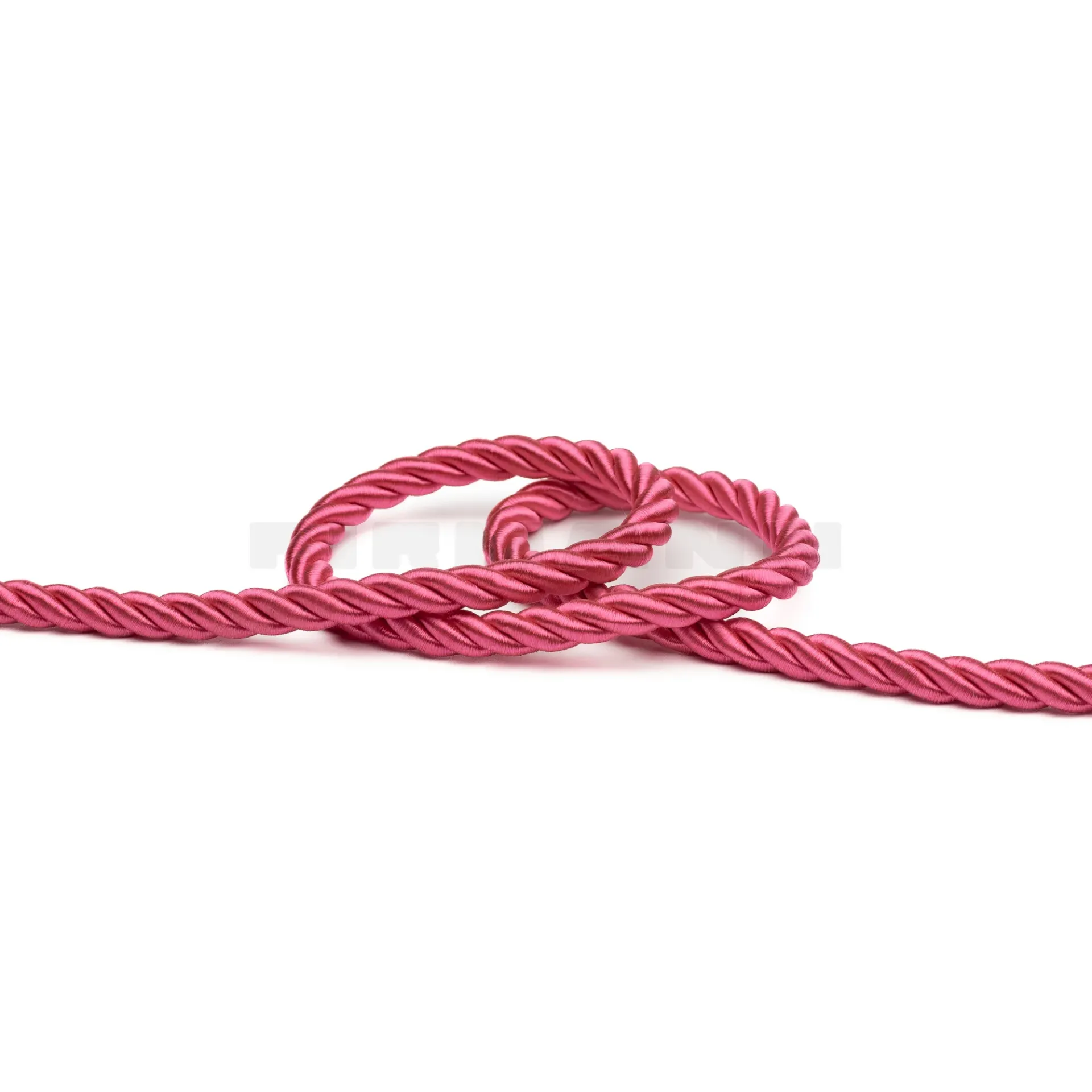 Möbelkordel 6,5 mm glänzend pink