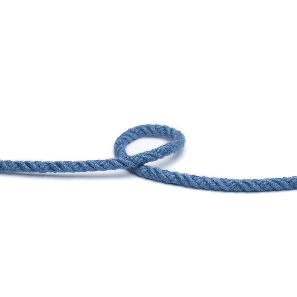 Möbelschnur himmelblau  matt