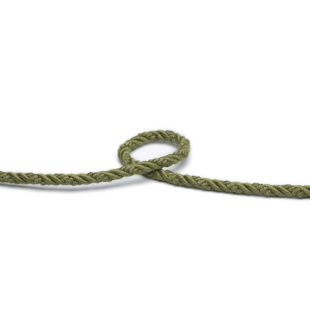 [VSM315] Möbelschnur heugrün  matt