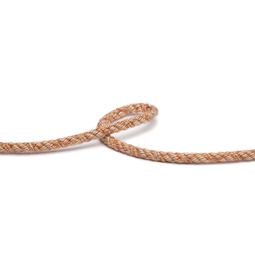 Möbelschnur kupfer-mele  matt
