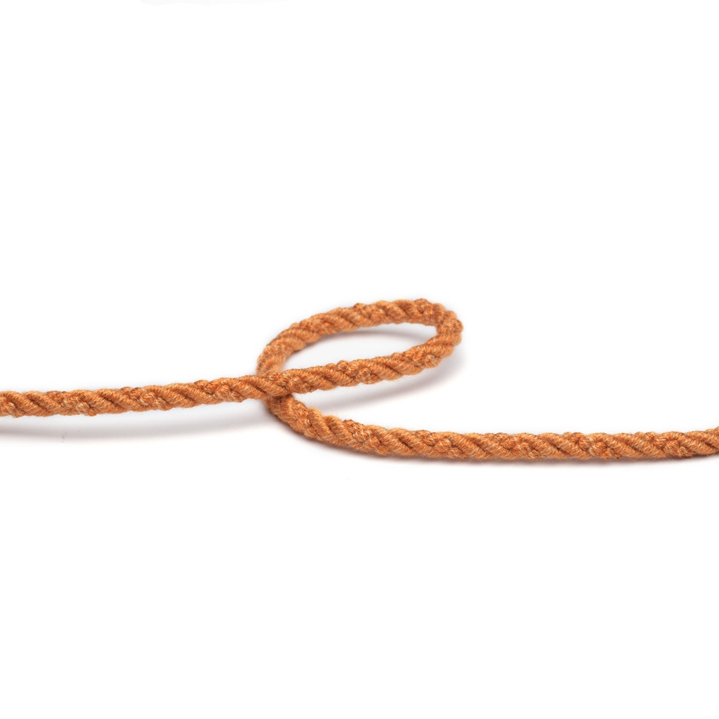 Möbelschnur goldorange  matt