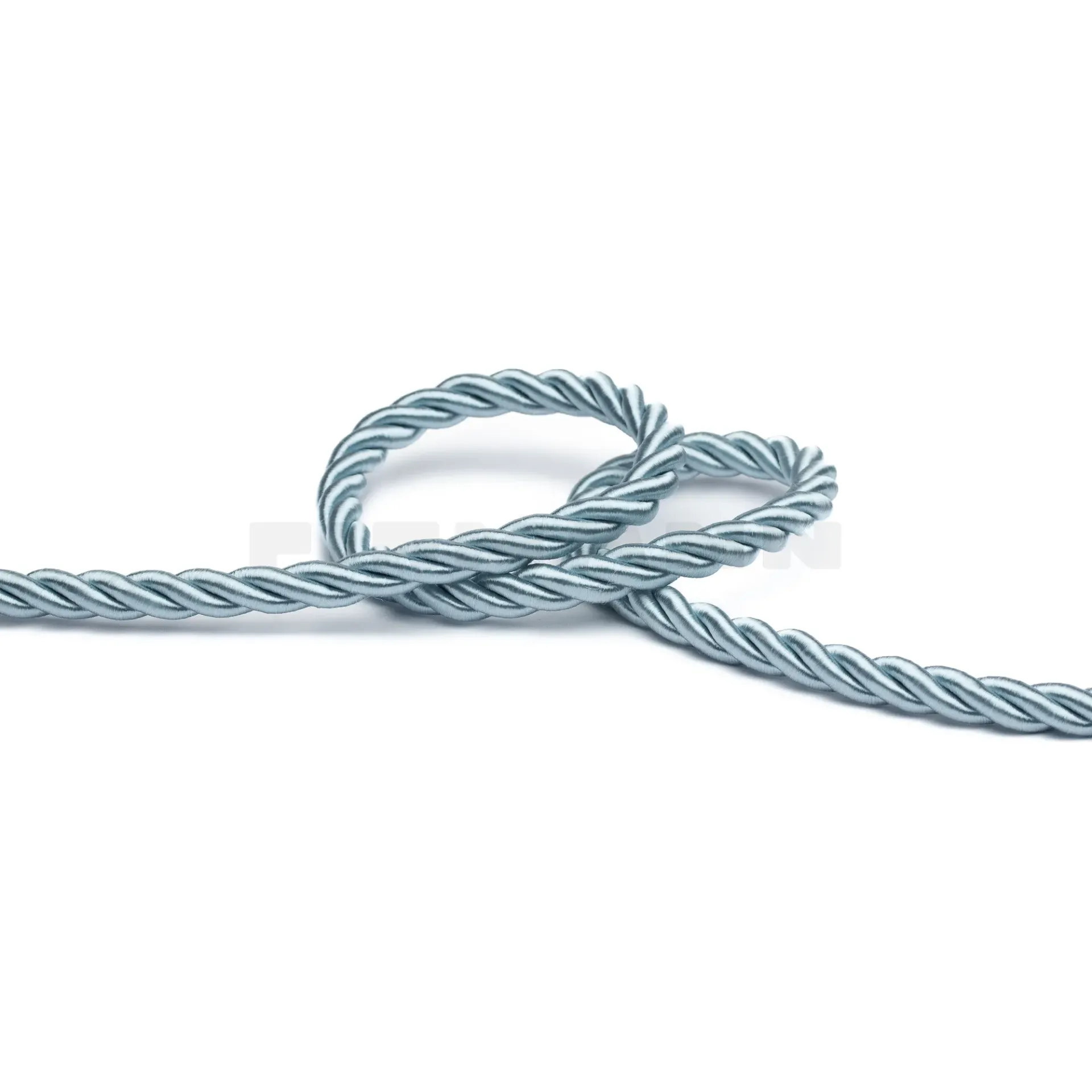 Möbelkordel 6,5 mm glänzend taube