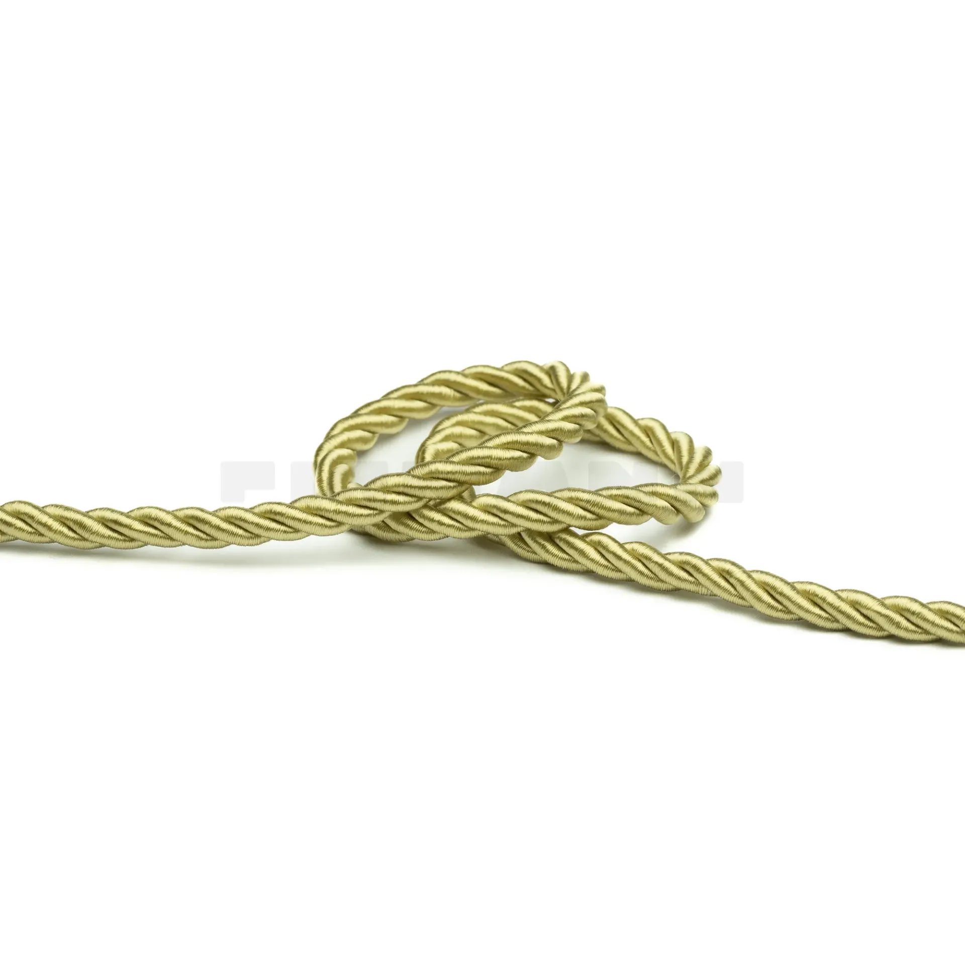 Möbelkordel 6,5 mm glänzend celery