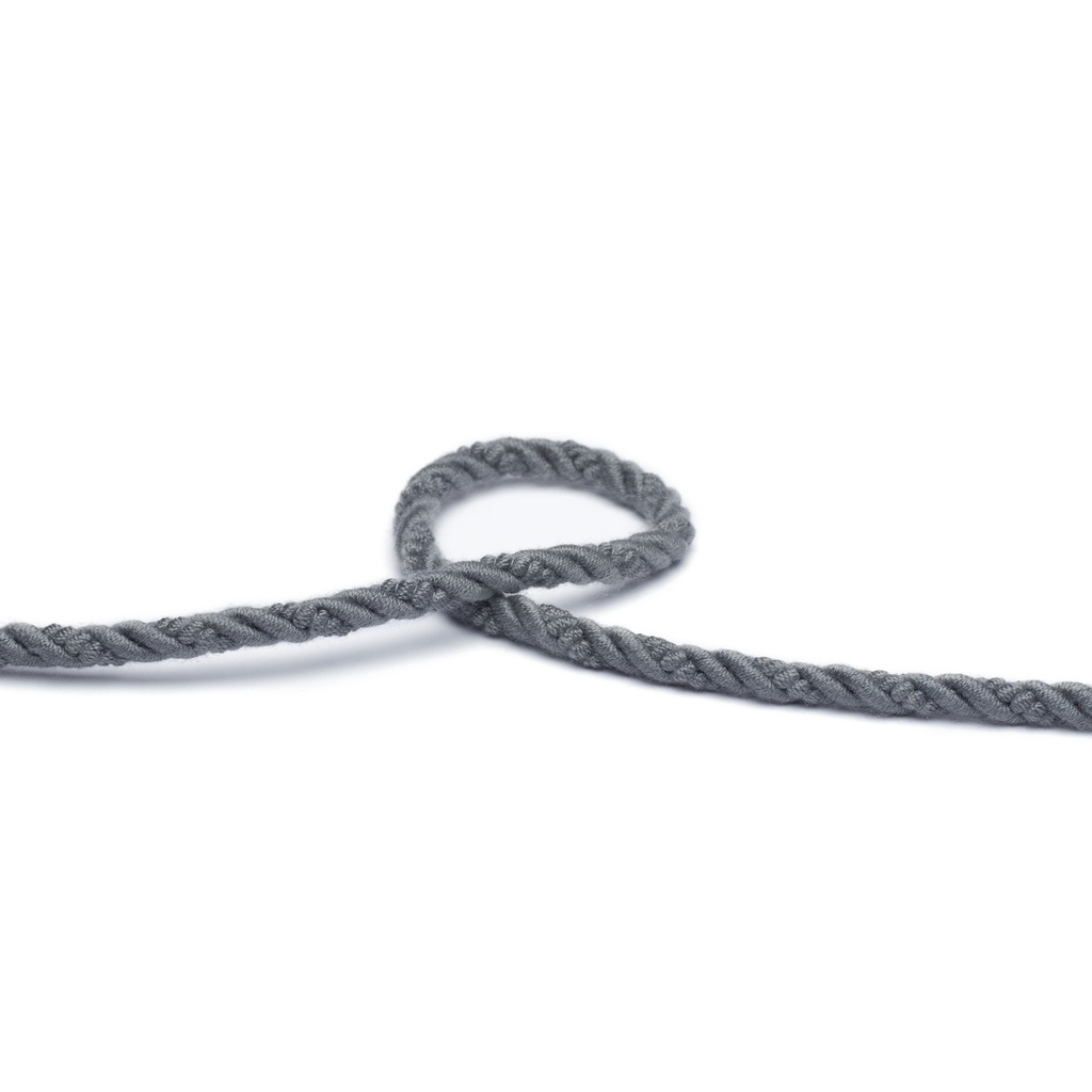 Möbelschnur mittelgrau