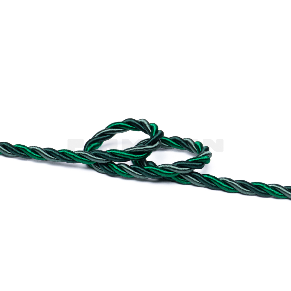 [VKG430] Möbelkordel 6,5 glänzend  malachit