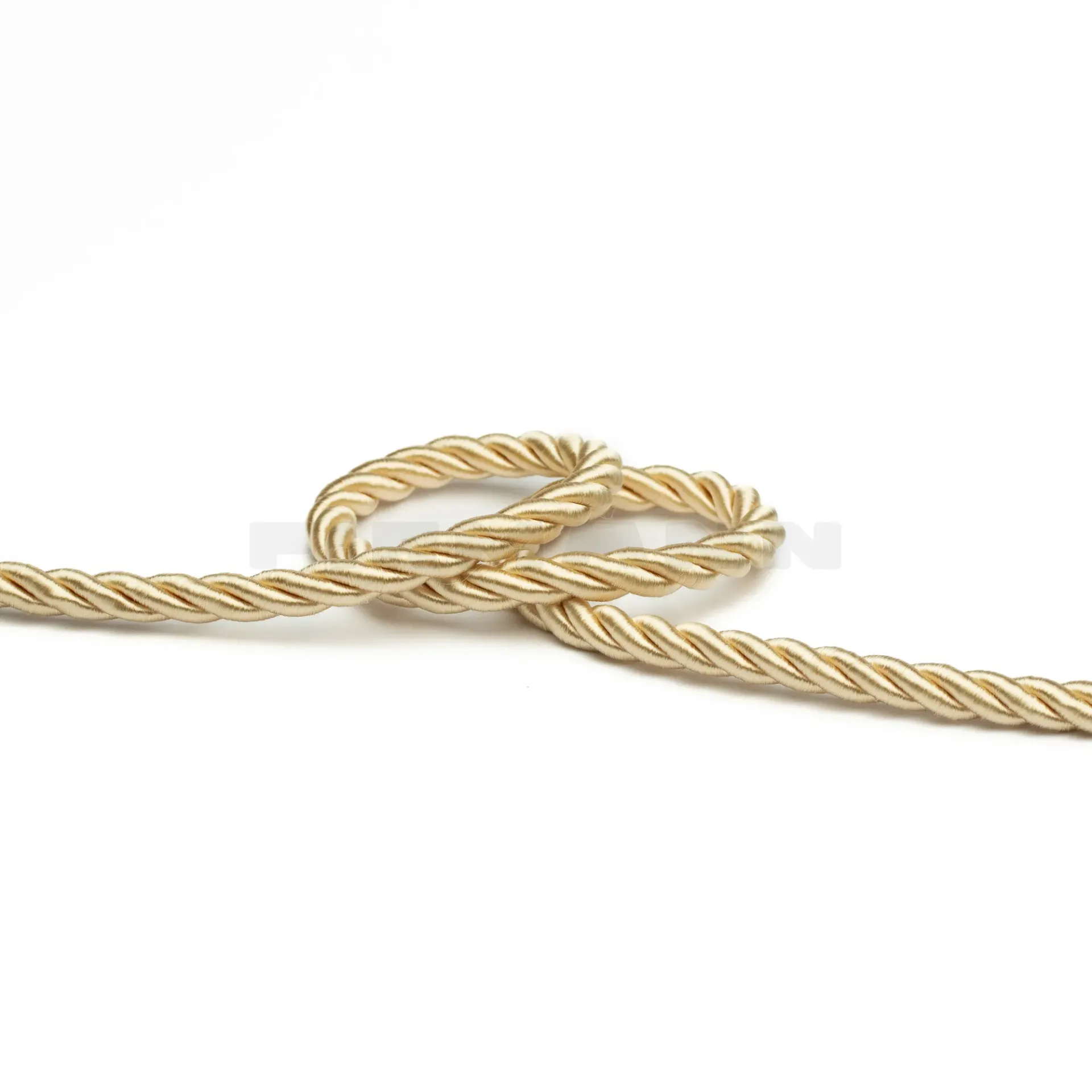 Möbelkordel 6,5 mm glänzend helles beige