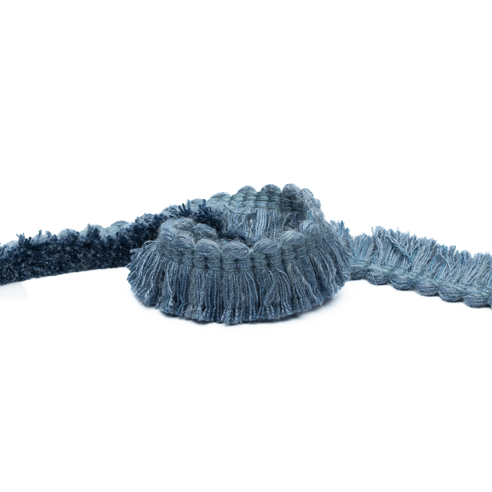 [VSF504] Schnittfransette  himmelblau  24 mm