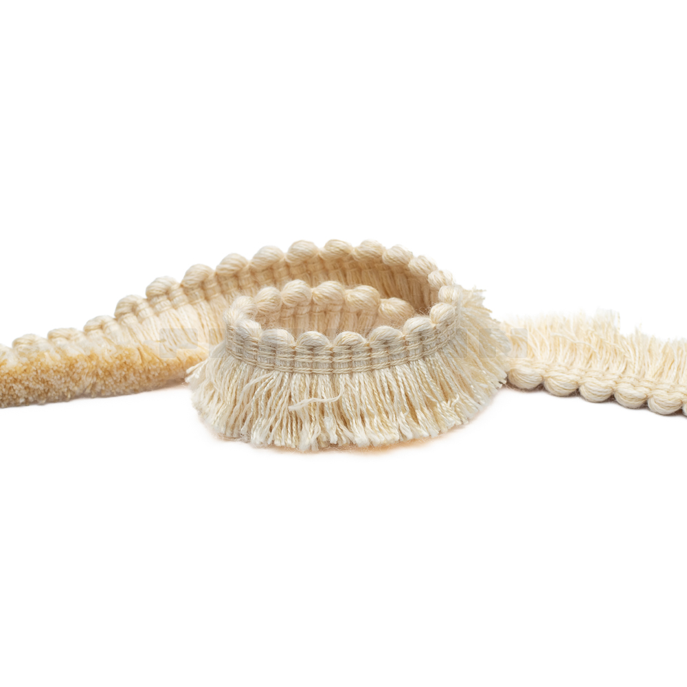 Schnittfransette ivory, 24 mm