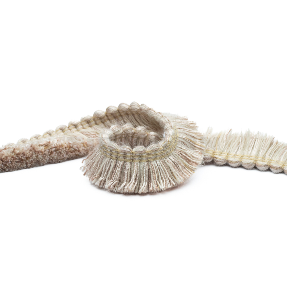 Schnittfransette foncé, 24 mm