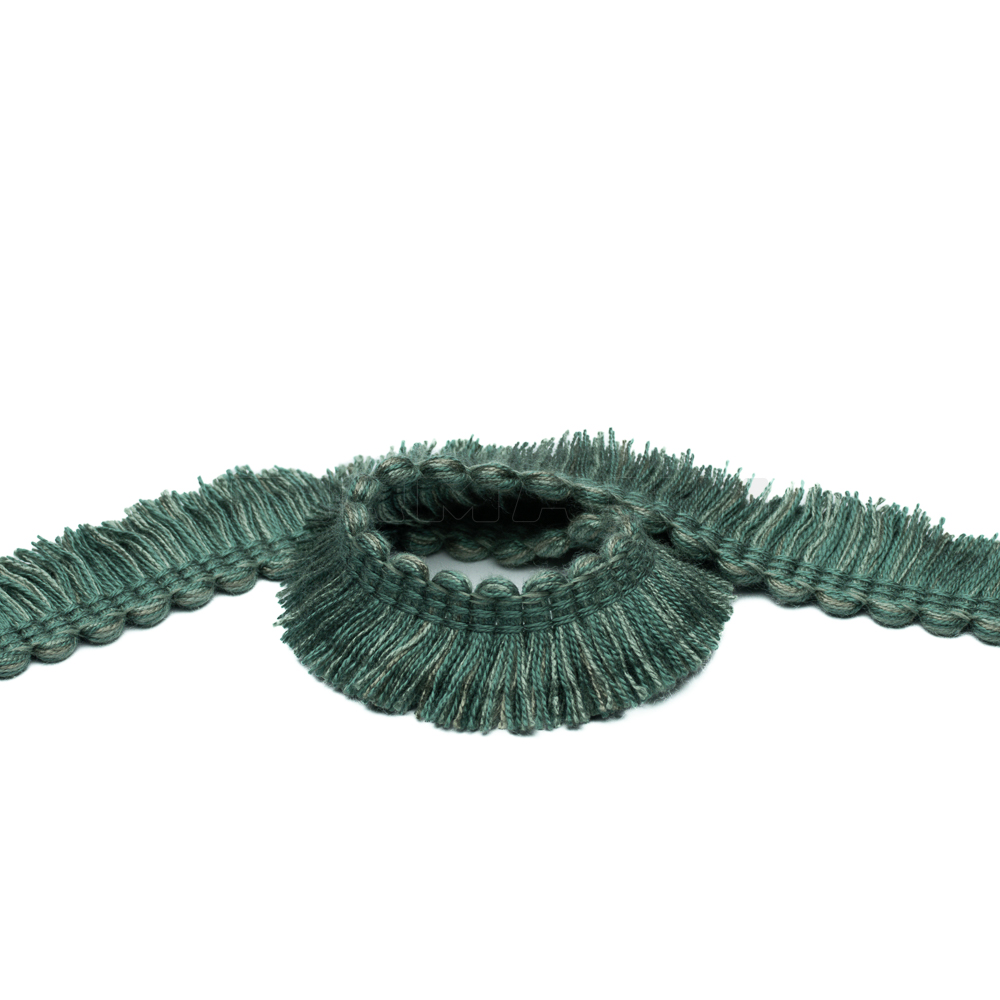 Schnittfransette menta, 24 mm