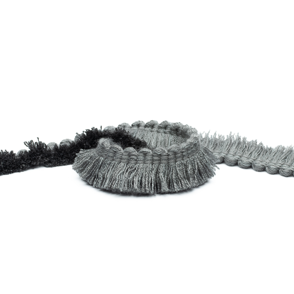 [VSF511] Schnittfransette grau 24 mm