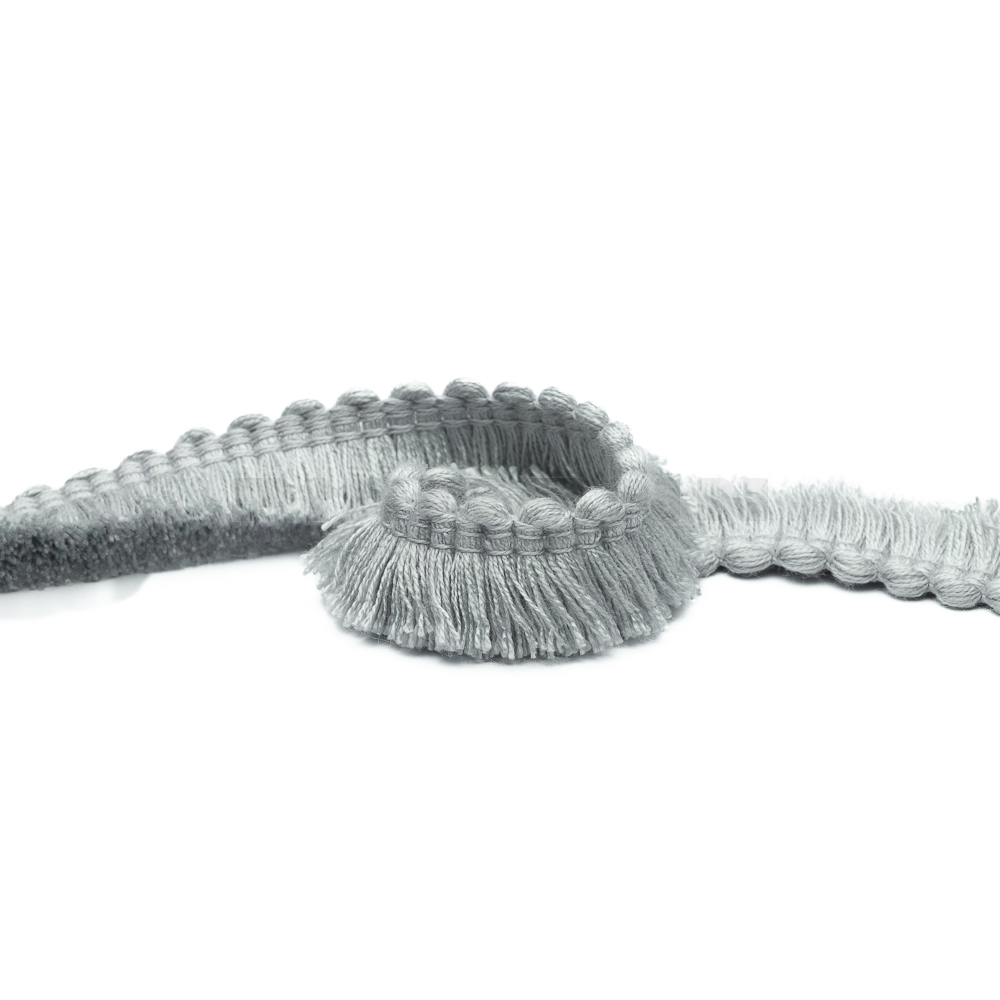 [VSF512] Schnittfransette hellgrau 24 mm