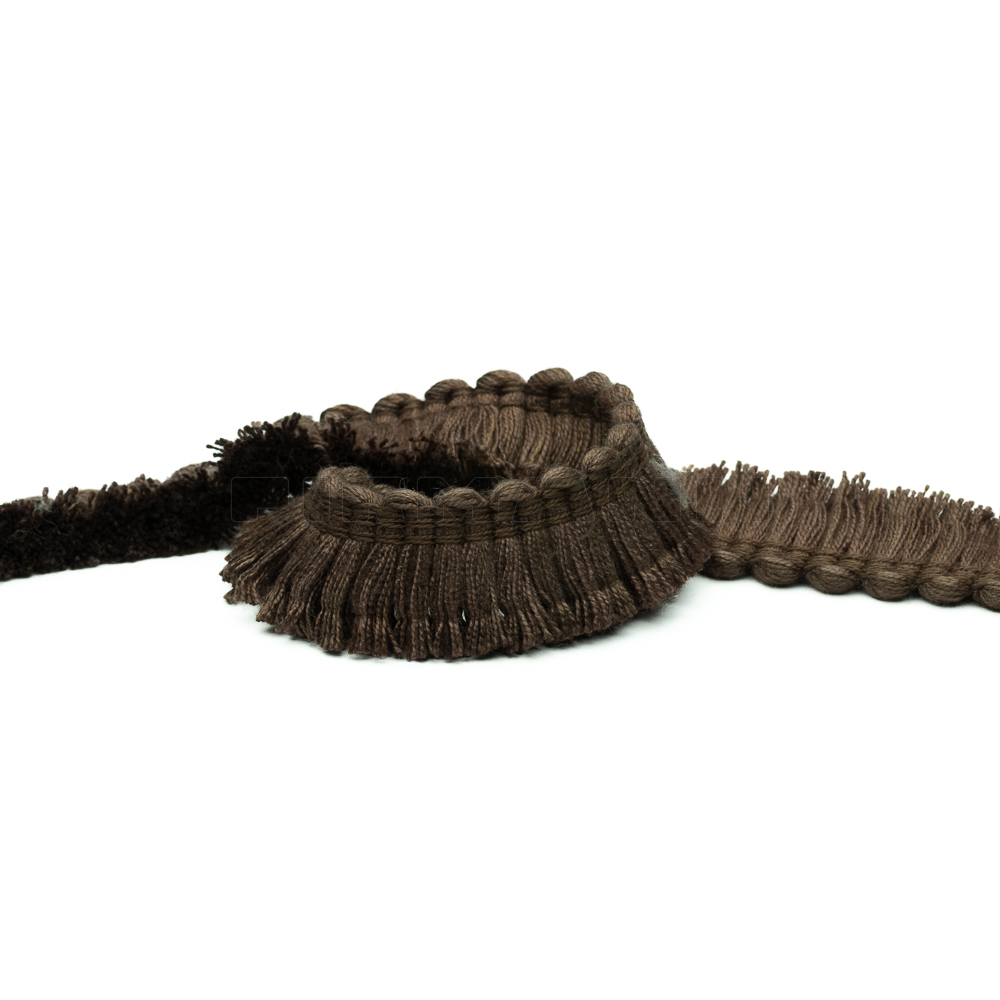 Schnittfransette ebenholz, 24 mm