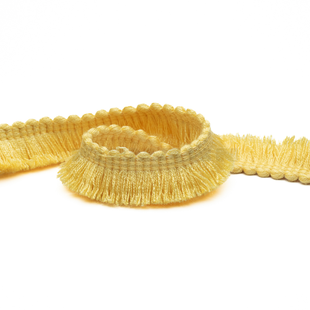 [VSF106] Schnittfransette  hellgold 24 mm