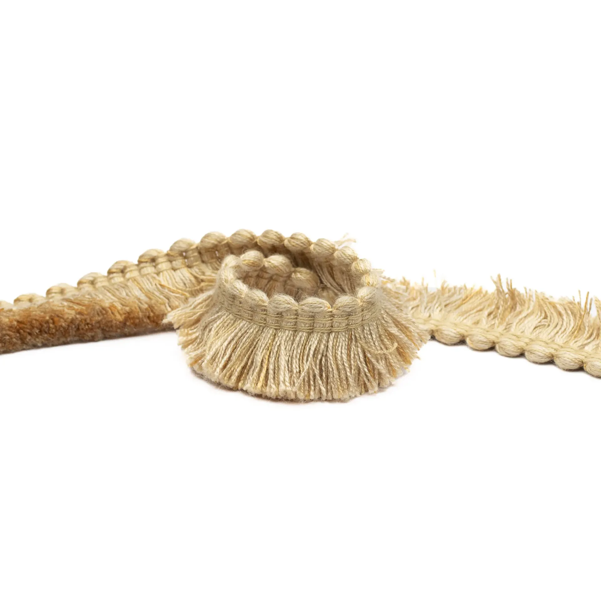 Schnittfransette helles beige, 24 mm